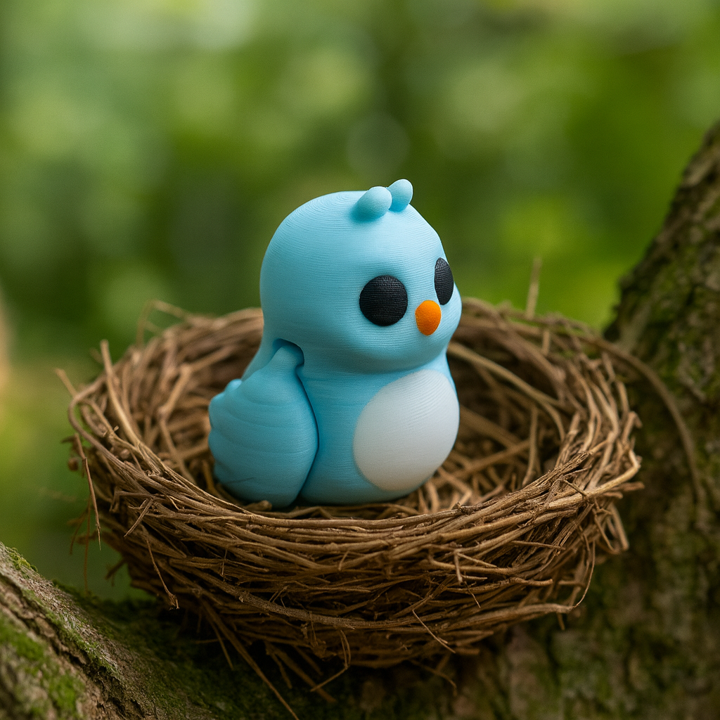 Chirpberry the Baby Blue Bird