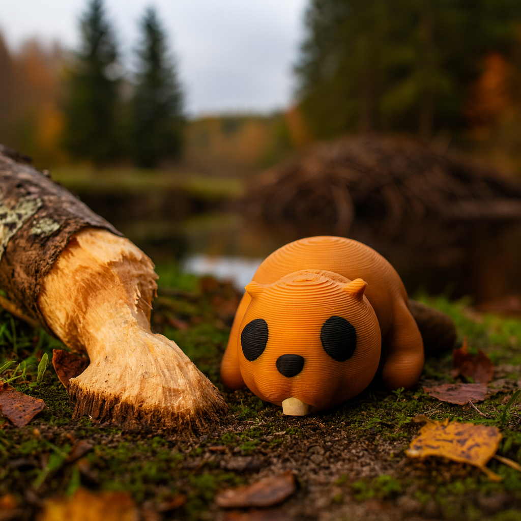 Chompers McNibble – The Snuggly Beaver Buddy