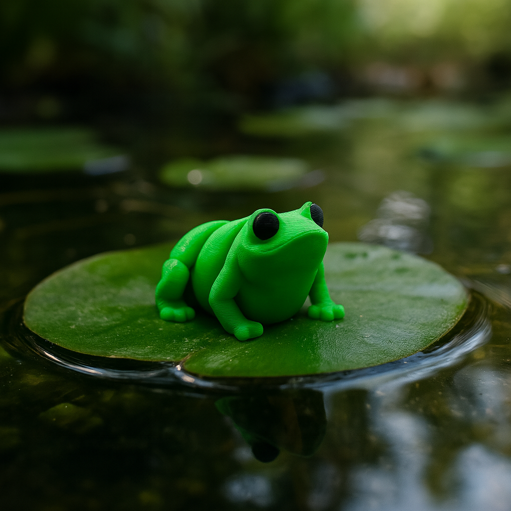Hoppy McBubbles – The Adorable Flexi Frog Friend