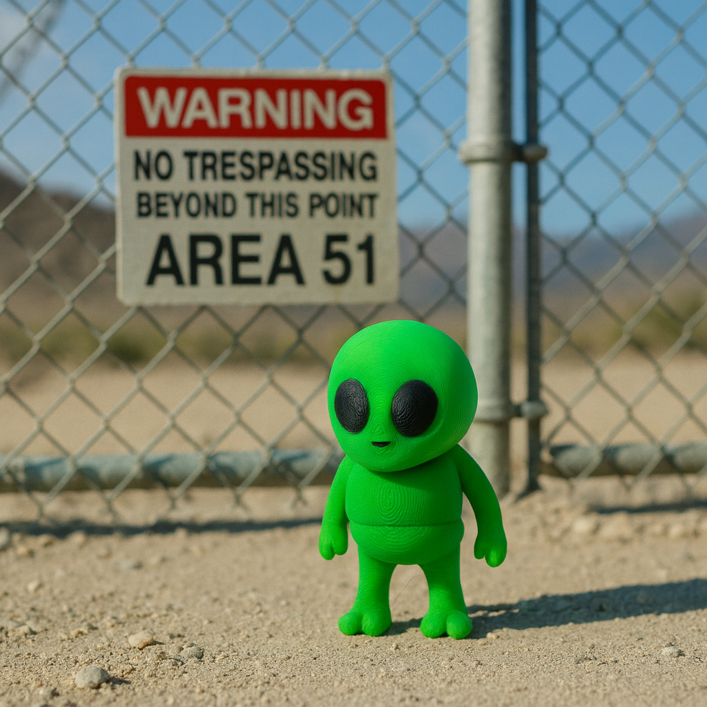 Cosmic Explorer Alien