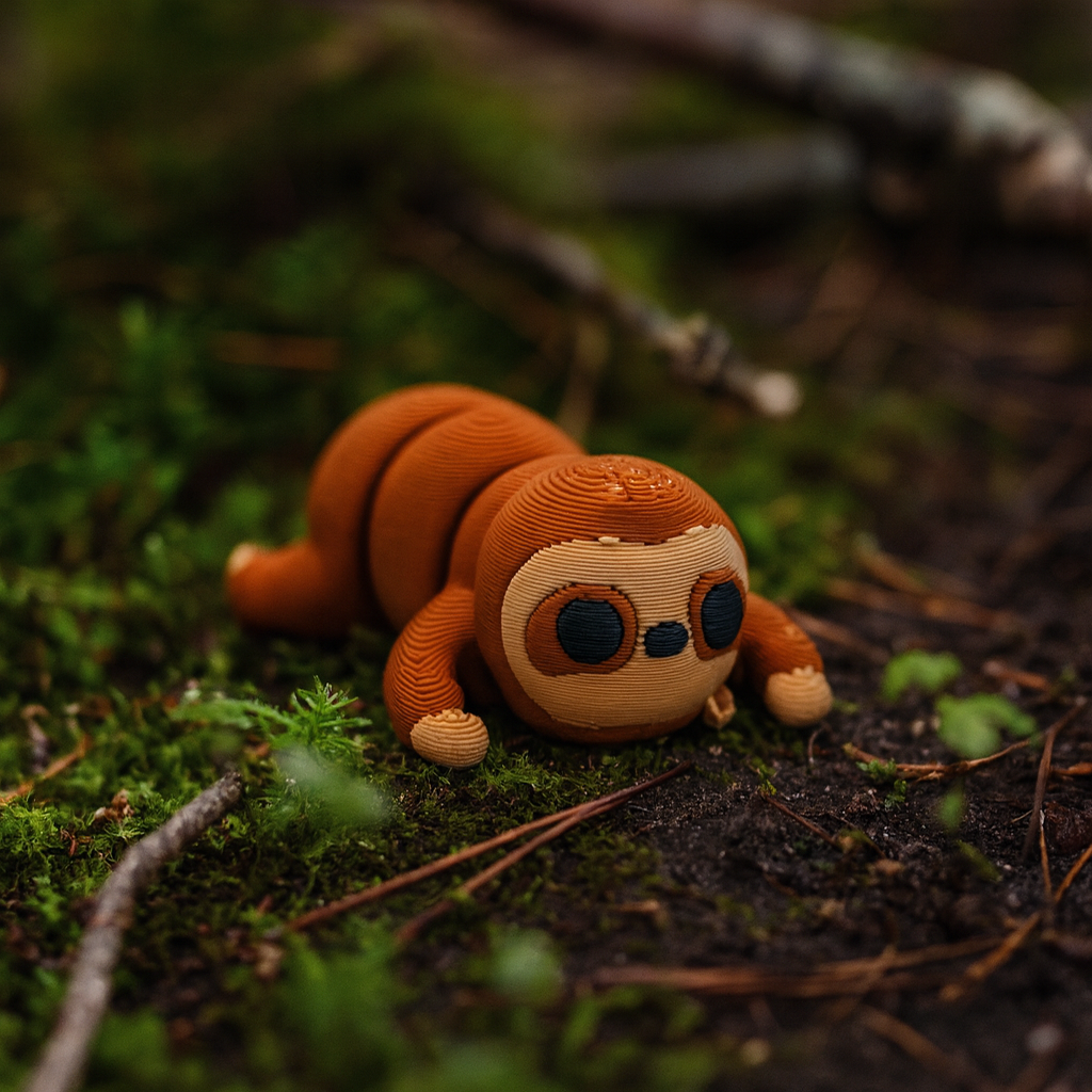 Mossy Momo – The Gentle Jungle Sloth