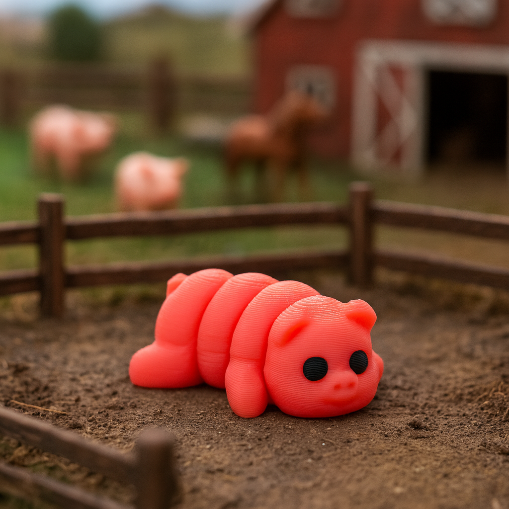Wiggleham the Pig – Squishy Farm Friend