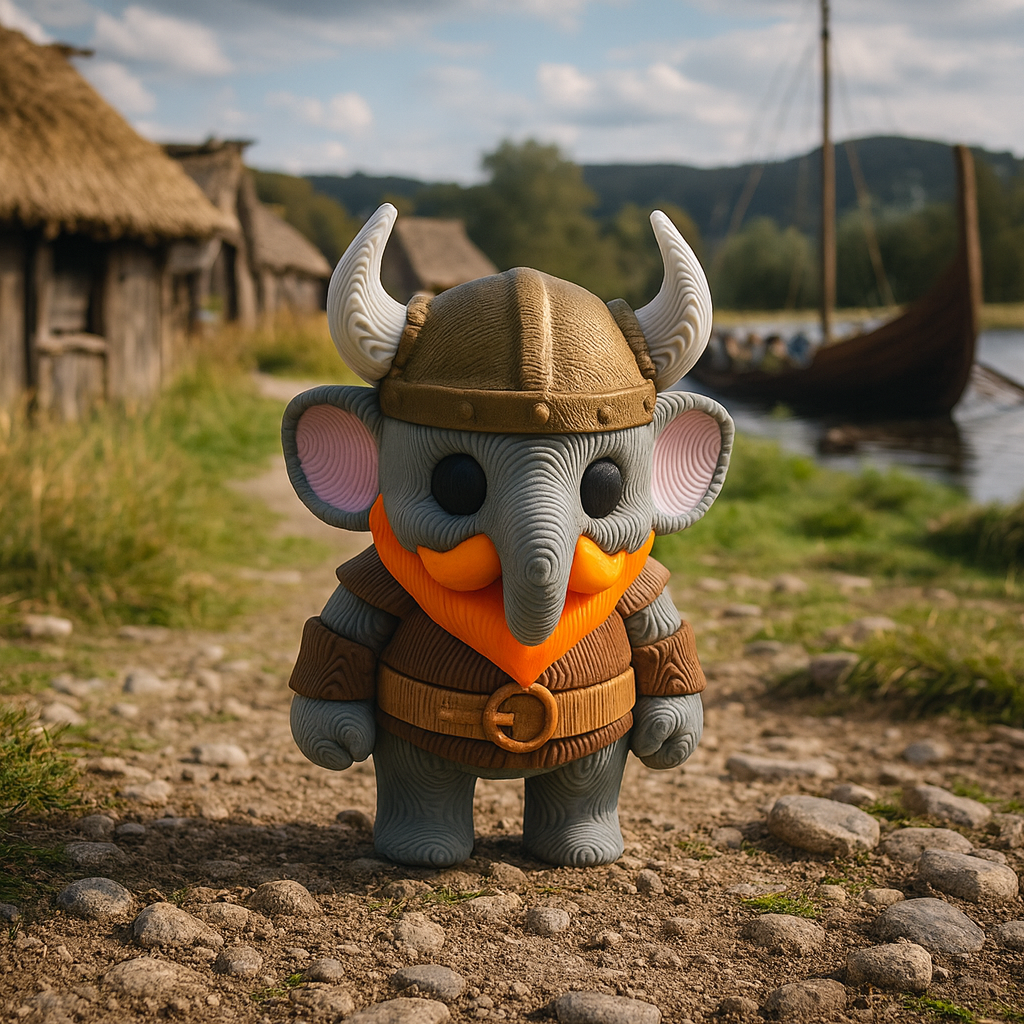 Snorri Tuskbeard — The Viking Elephant Zubie