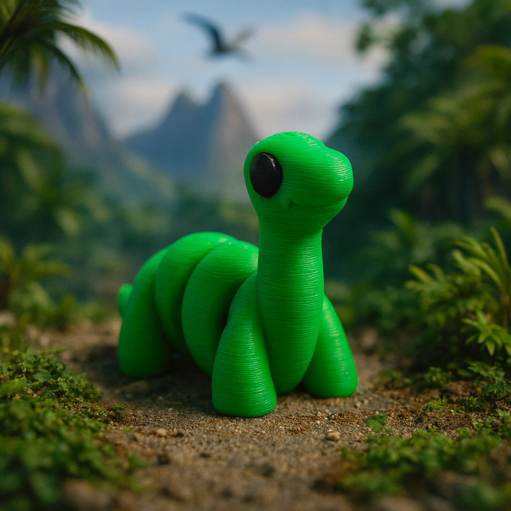 Leafy Longneck – The Gentle Jurassic Giant