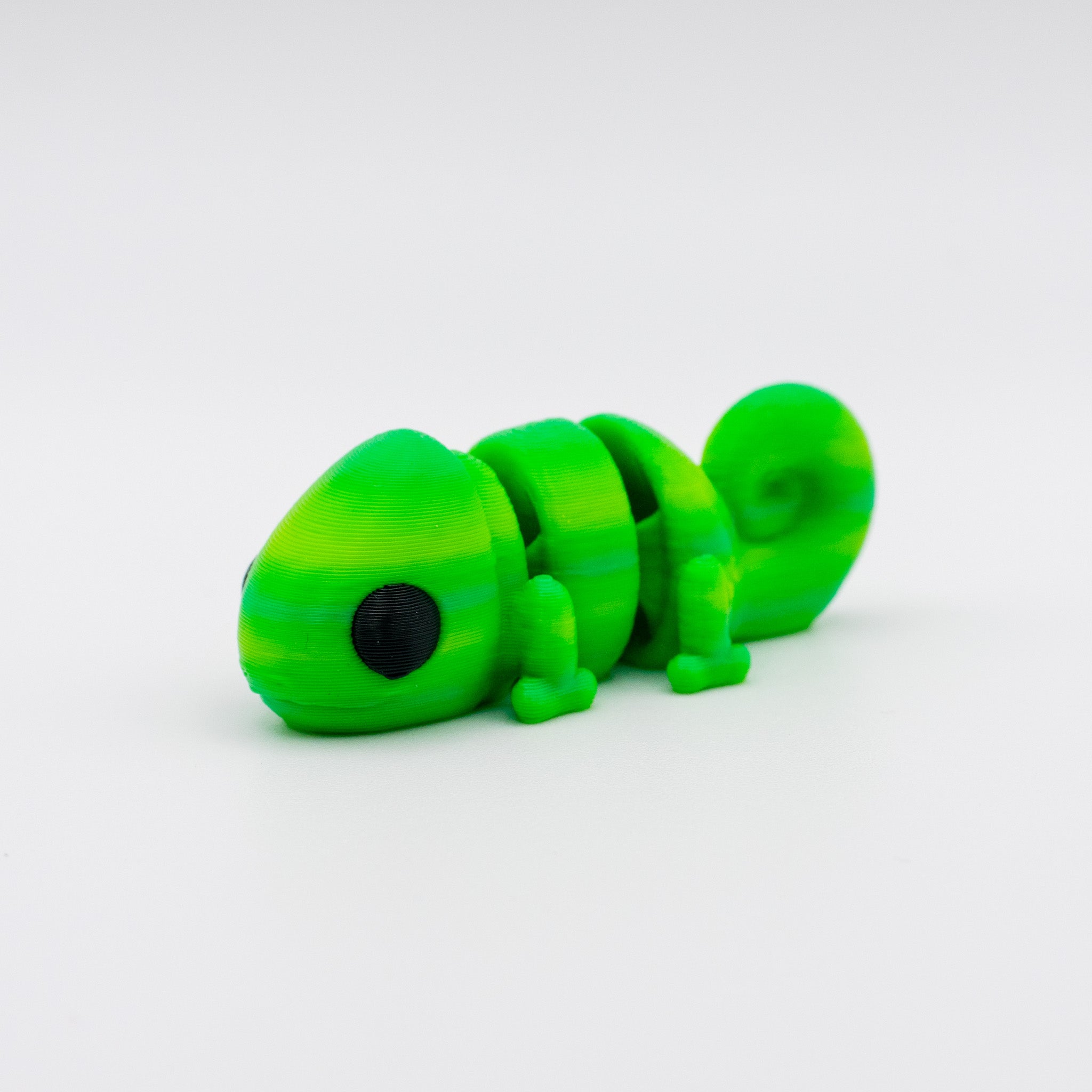 Chameleon Flexi 3D Printed Articulated Rainforest Mini Toy
